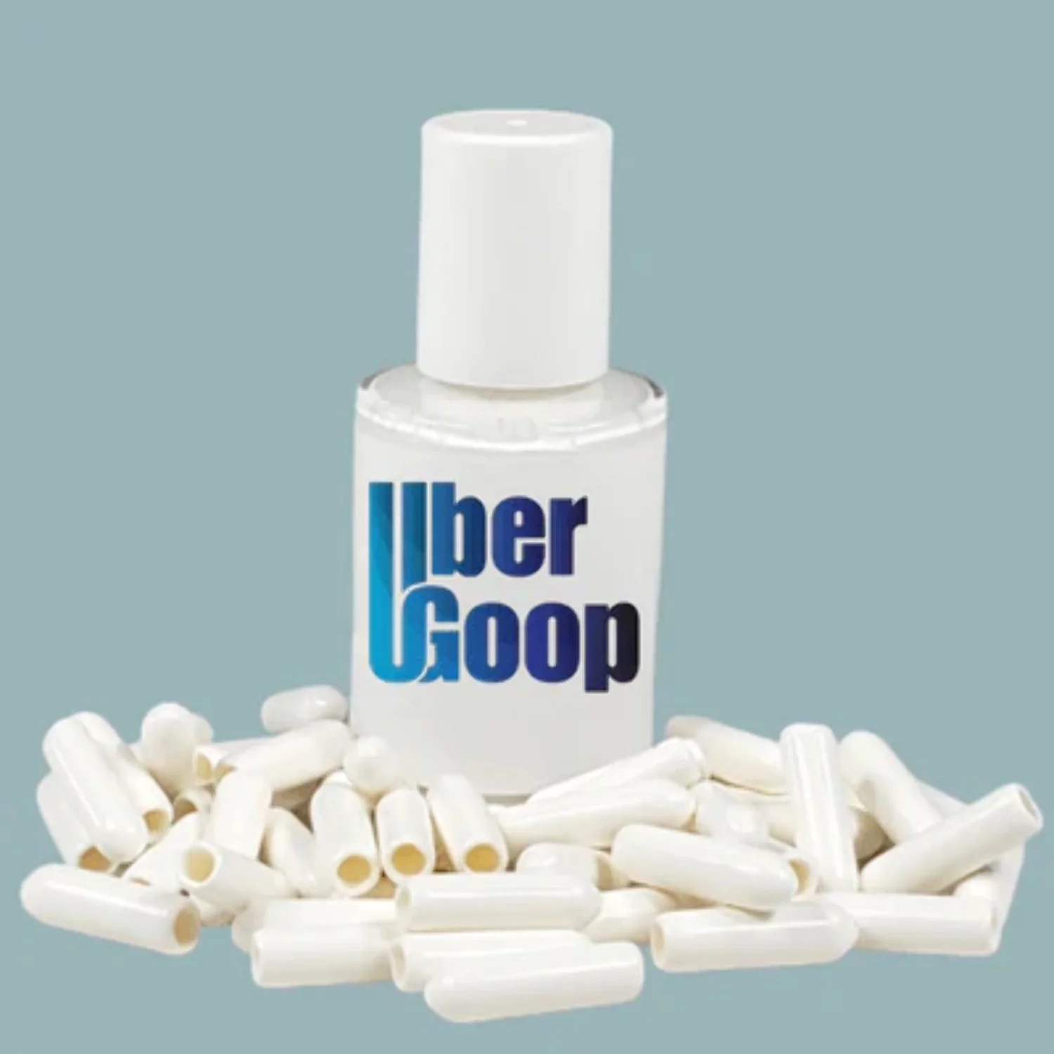 Uber Goop™ White Dishwasher Rack Repair Coating Kit w/50 caps - 1 oz (NEW SIZE)