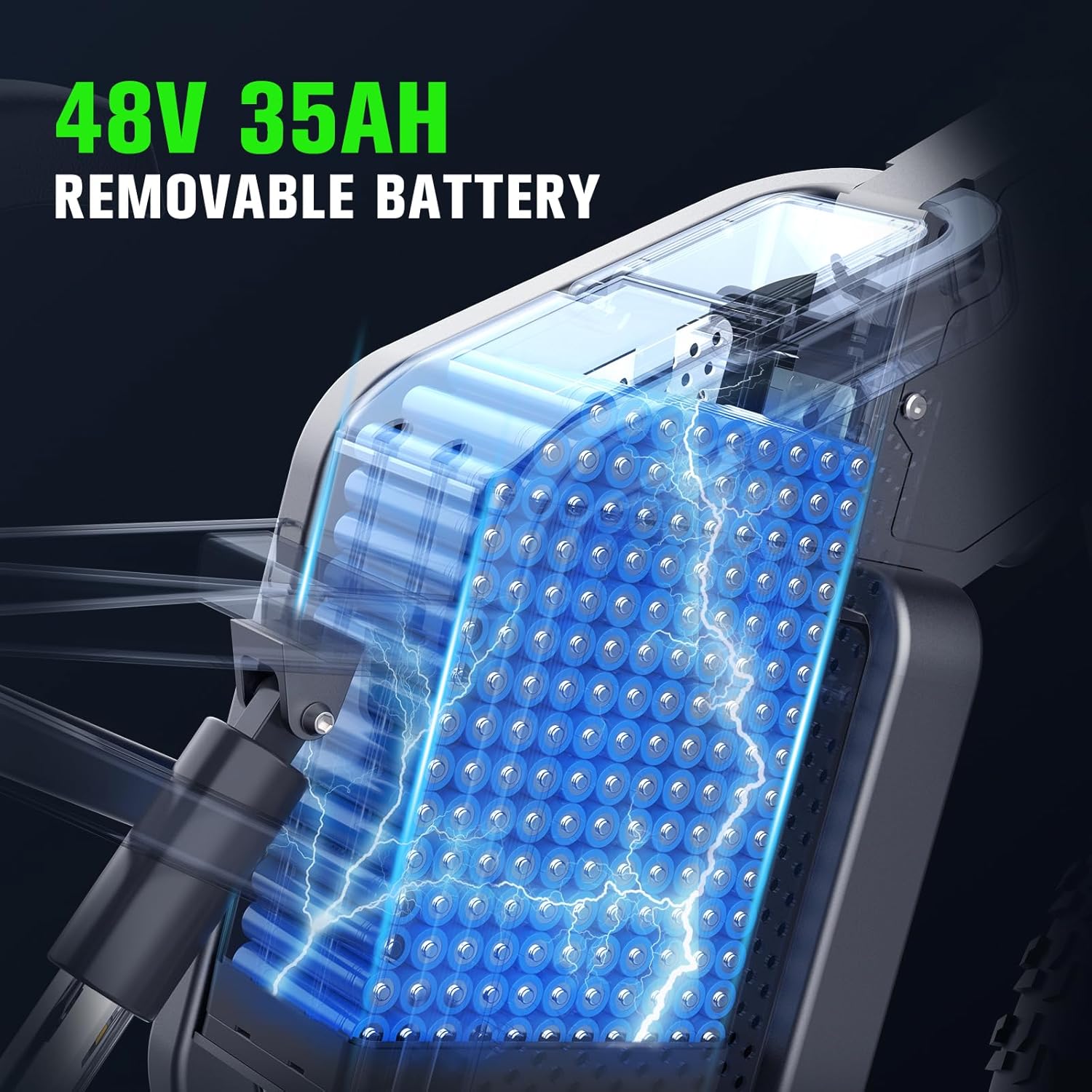 X20 Electric Bike for Adults 2000W 35AH Removable Battery 20