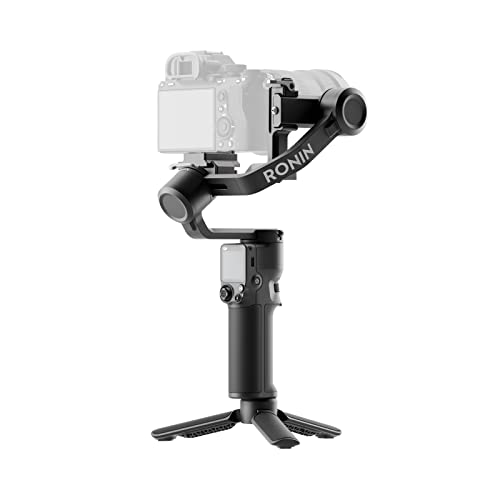 DJI RS 3 Mini, 3-Axis Gimbal Stabilizer for Cameras Canon/Sony/Panasonic/Nikon/Fujifilm, 2 kg (4.4 lbs) Tested Payload, Camera Stabilizer, Camera Gimbal with Native Vertical Shooting