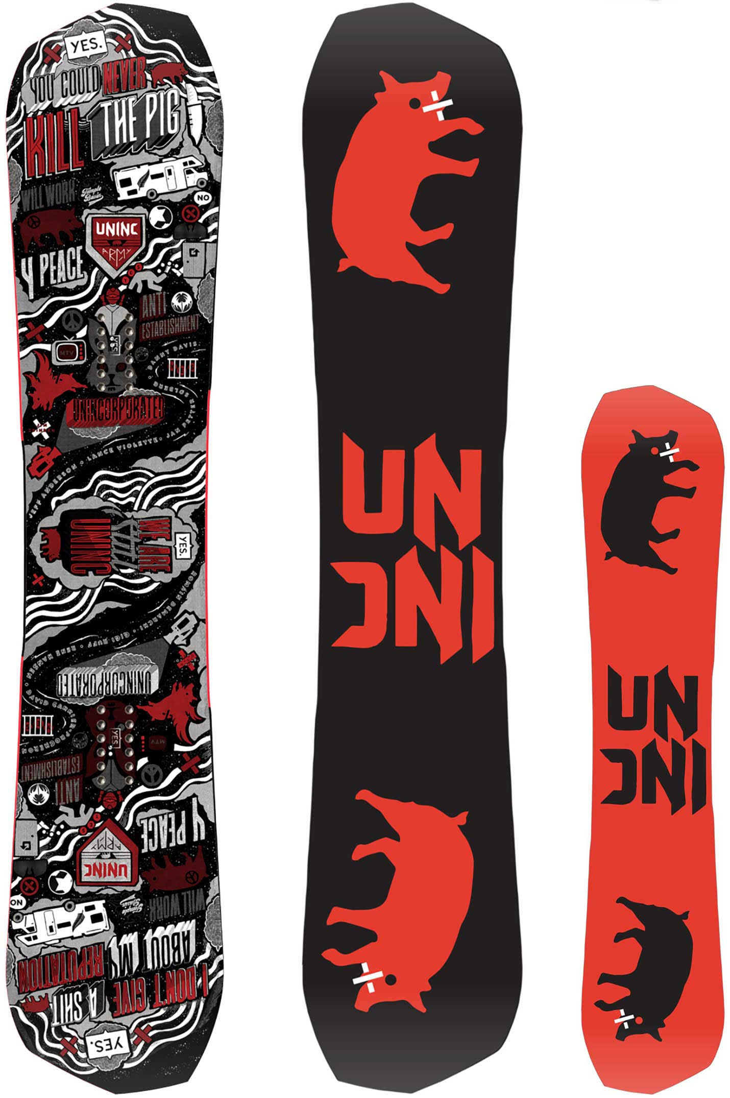 Yes Greats Uninc 2020 Snowboard - 154