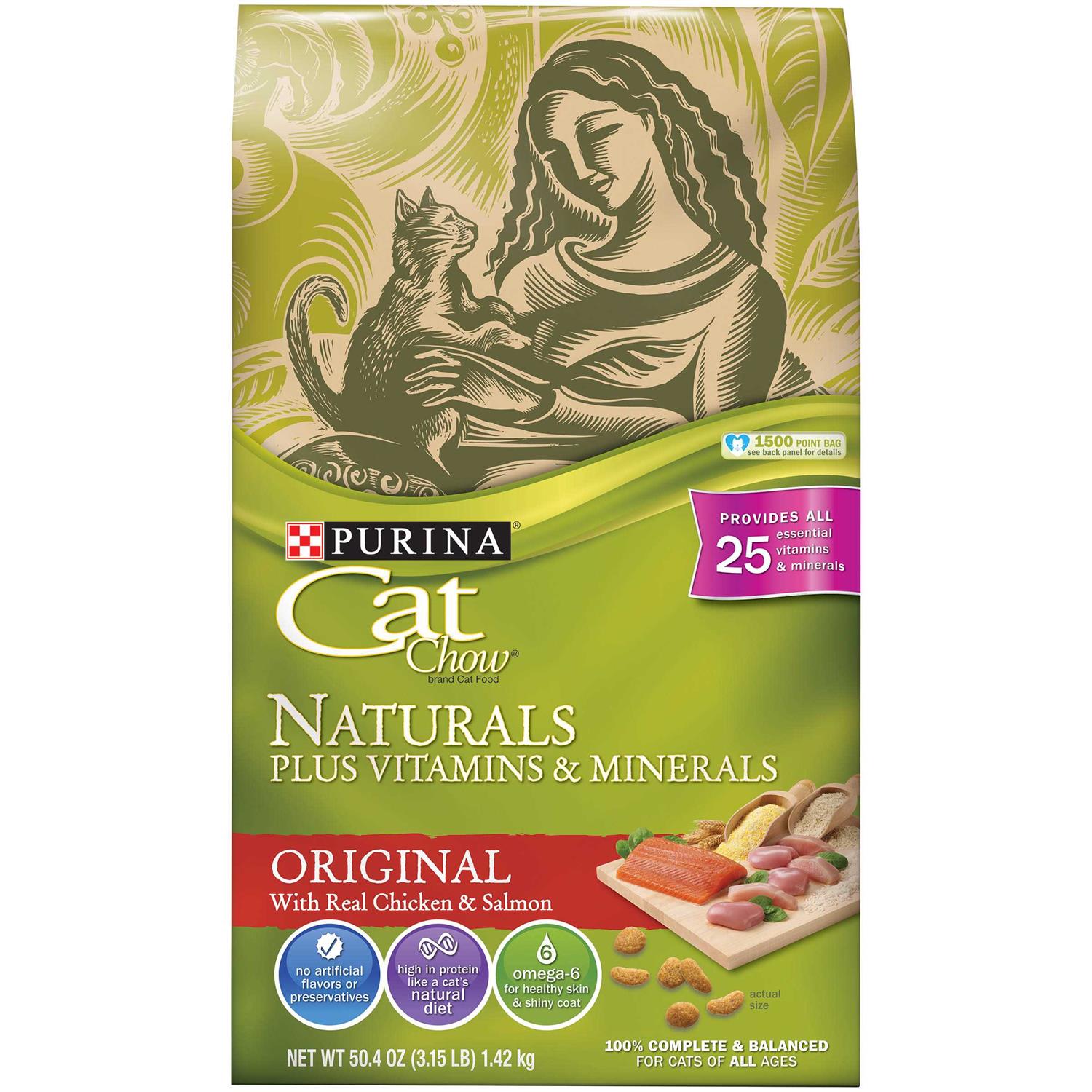 Purina Cat Chow Naturals Original Dry Cat Food - Pet Supplies online store