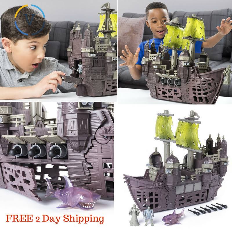 Pirates of The Caribbean: Dead Men Tell No Tales - Silent Mary Ghost Ship Playset