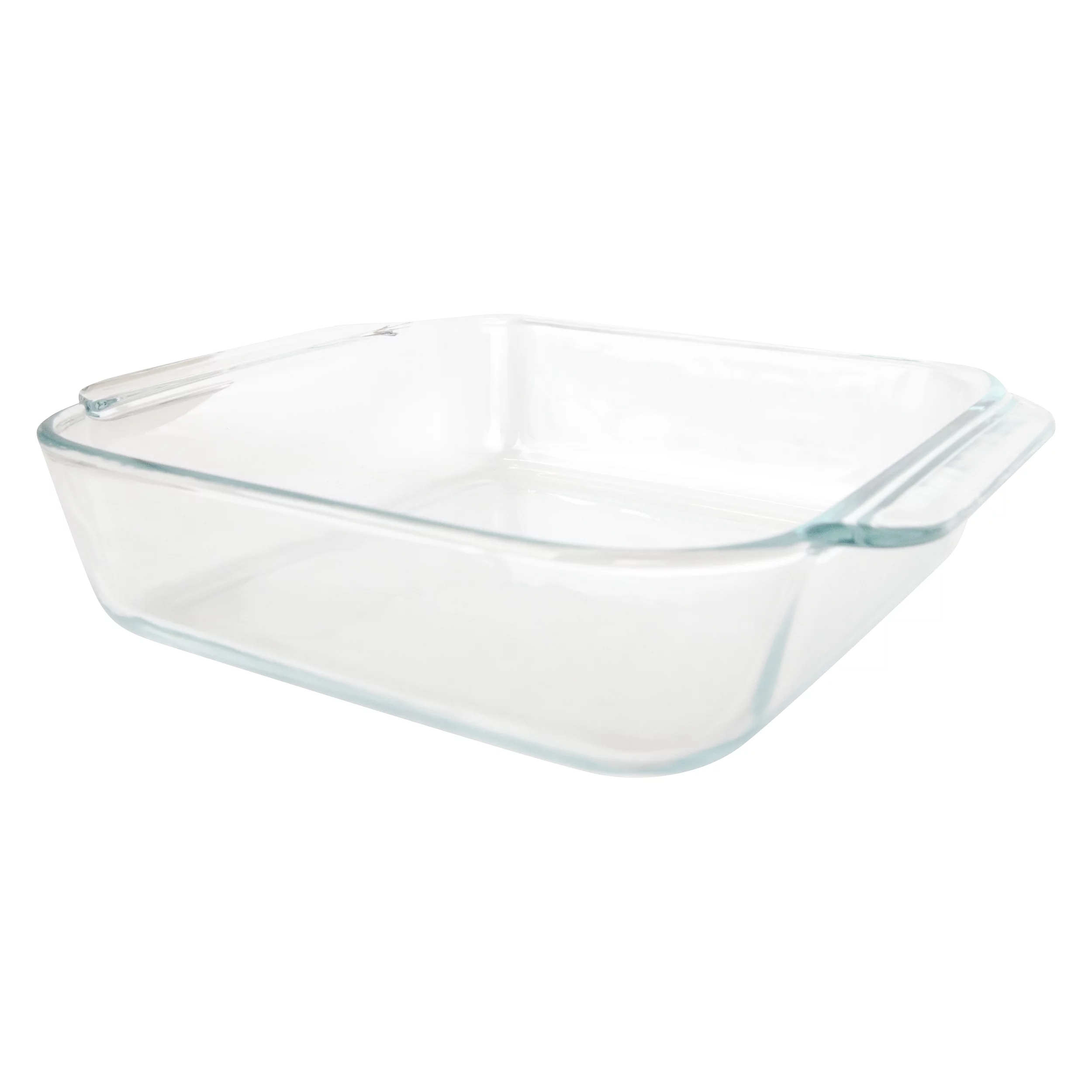 Pyrex 222 2-Quart Square Clear Glass Casserole Baking Dish