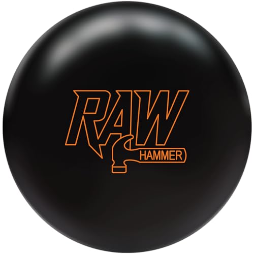 Hammer Raw Black Solid Bowling Ball