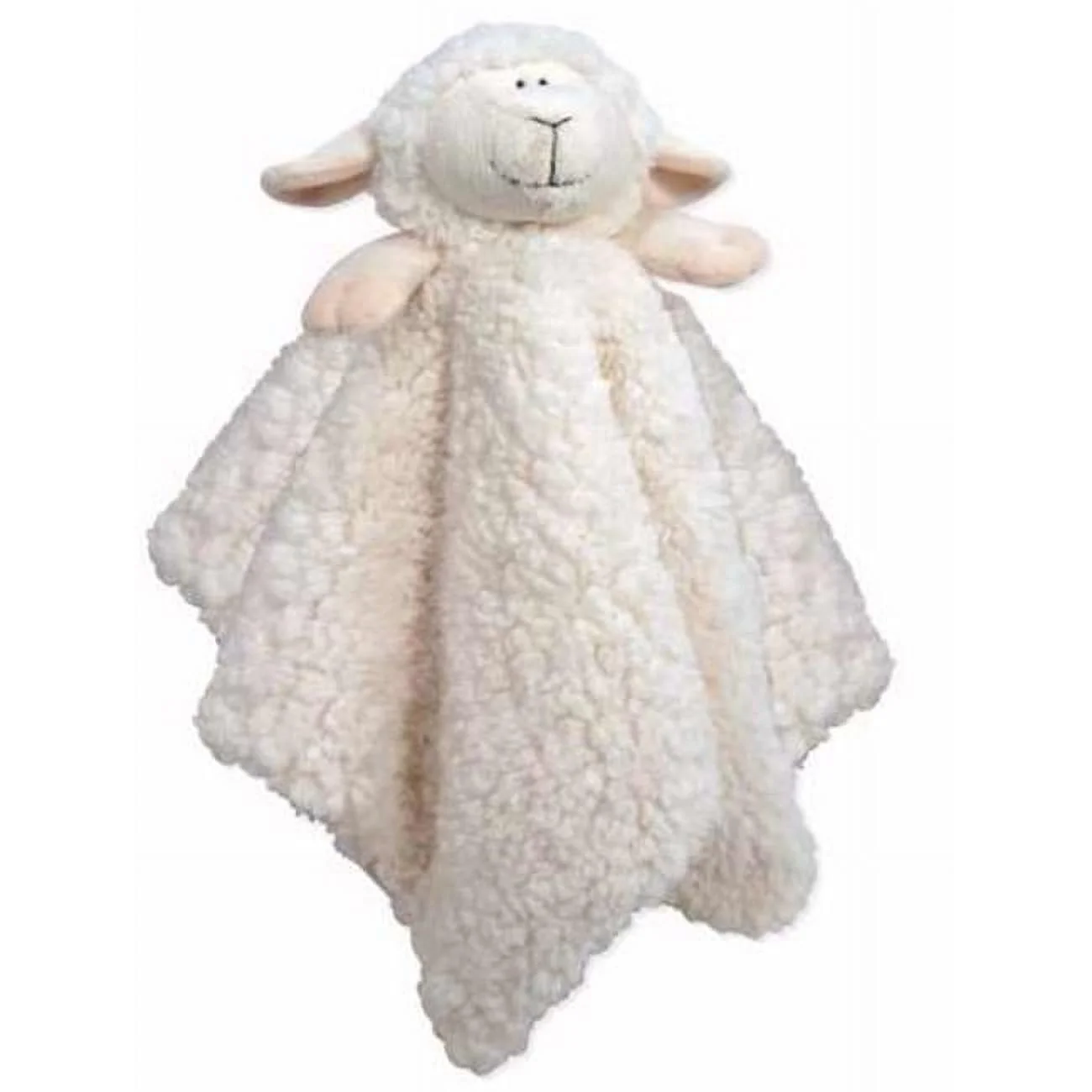 White Cuddle Buds Plush Lamb Blanket Toy QGM15950
