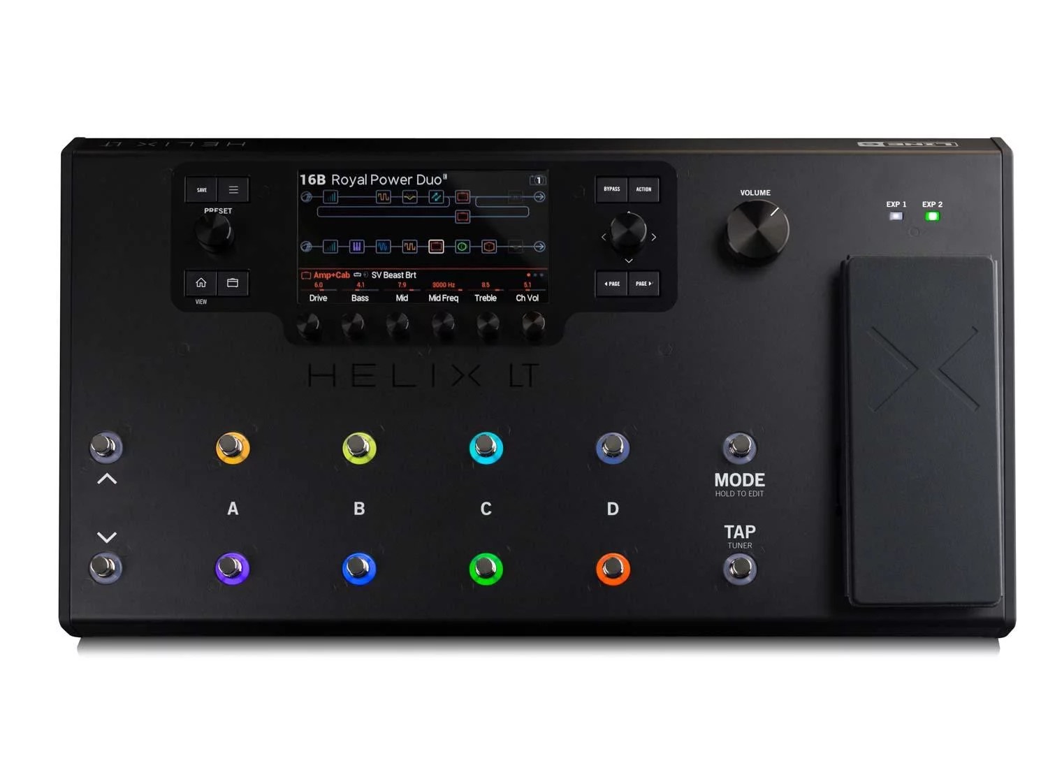 Line 6 Helix LT Multi-Effects Guitar Processor Pedal
