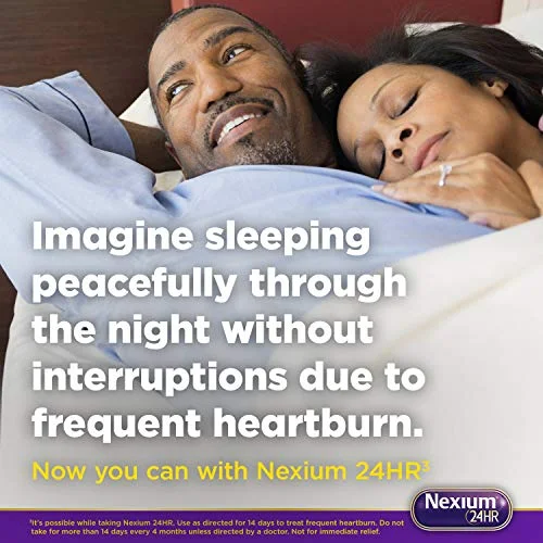 Nexium 24HR Acid Reducer Heartburn Relief Tablets 42 Count