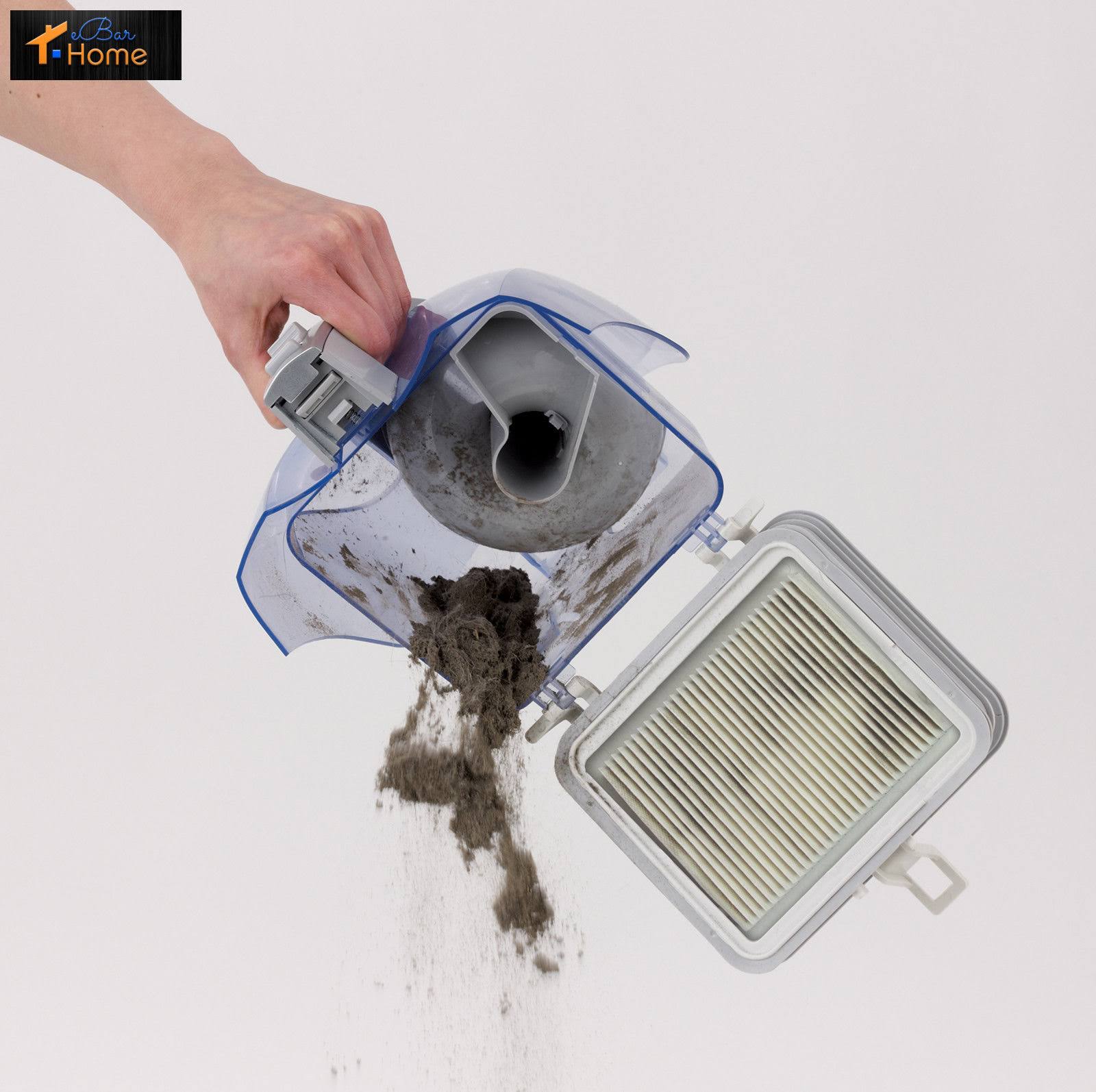 Kenmore 10701 Canister Vacuum - Bagless - HEPA - Blue/Silver