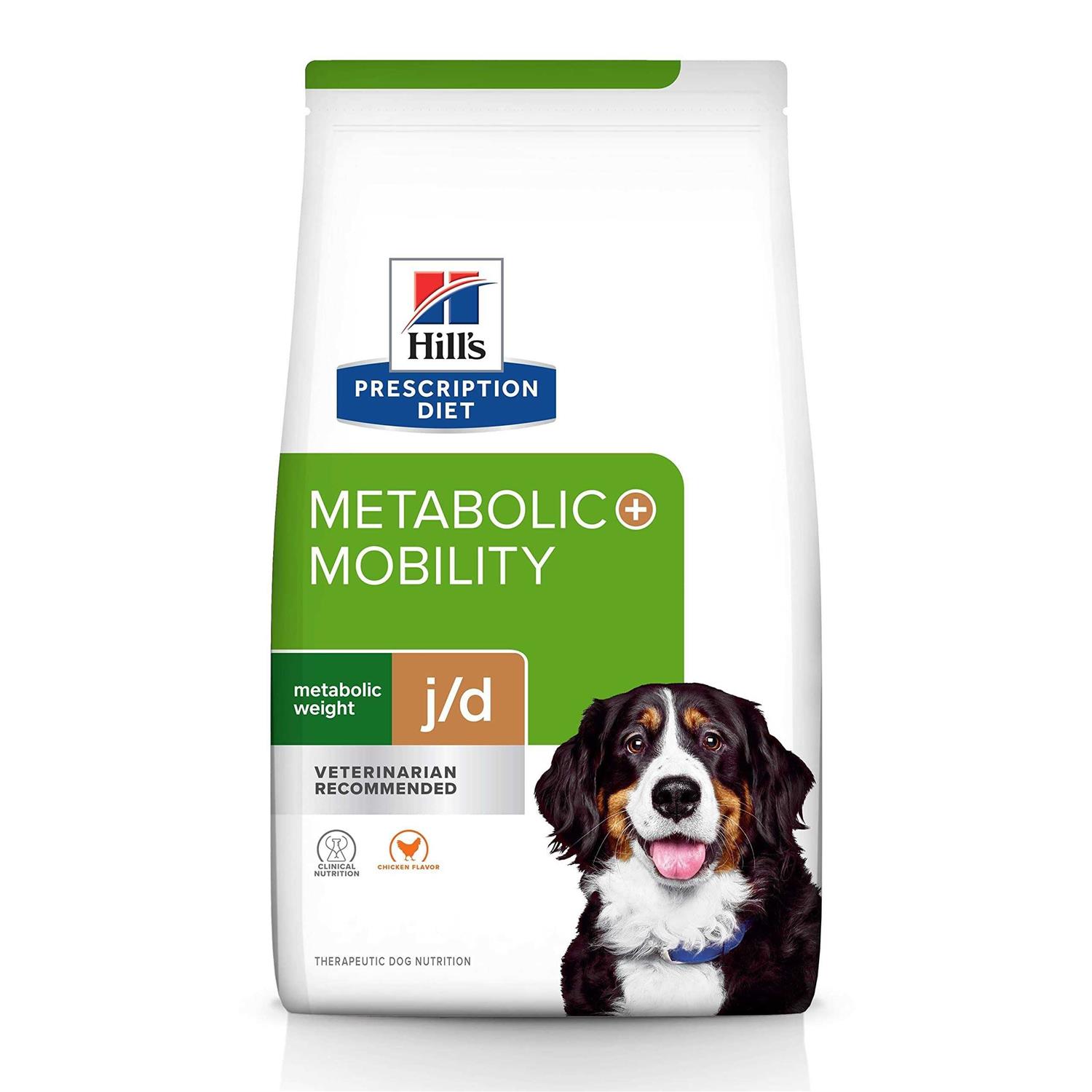 Hill's Prescription Diet Metabolic + Mobility Weight & Joint Care Chicken Flavor Dry Dog Food - Pet Supplies online store