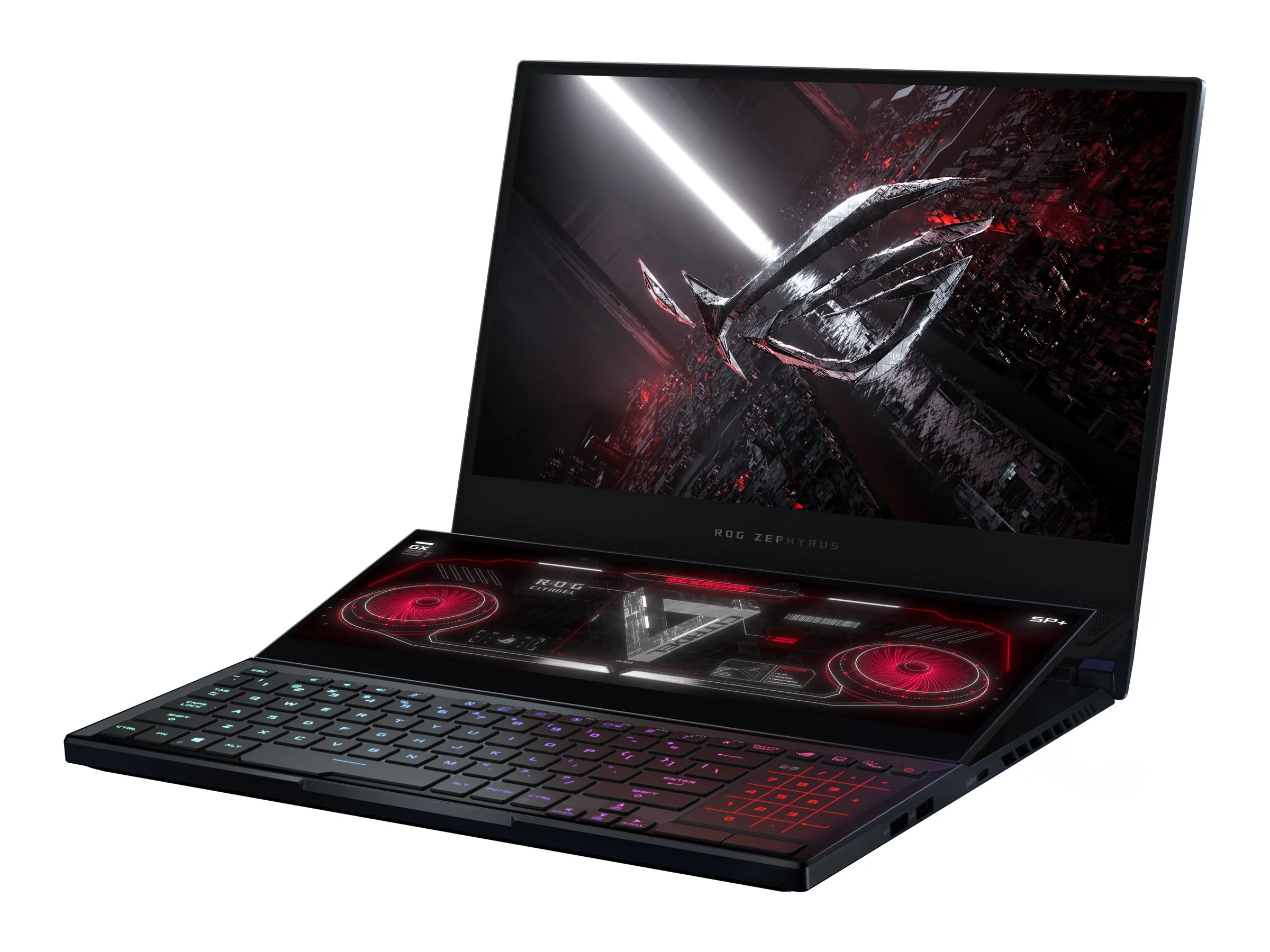 Asus ROG Zephyrus Duo 15 SE 15.6" Full HD Gaming Laptop, AMD Ryzen 7 5800H, 16GB RAM, NVIDIA GeForce RTX 3060 6 GB, 256GB SSD, Windows 10 Home, Off Black, GX551QM-ES76