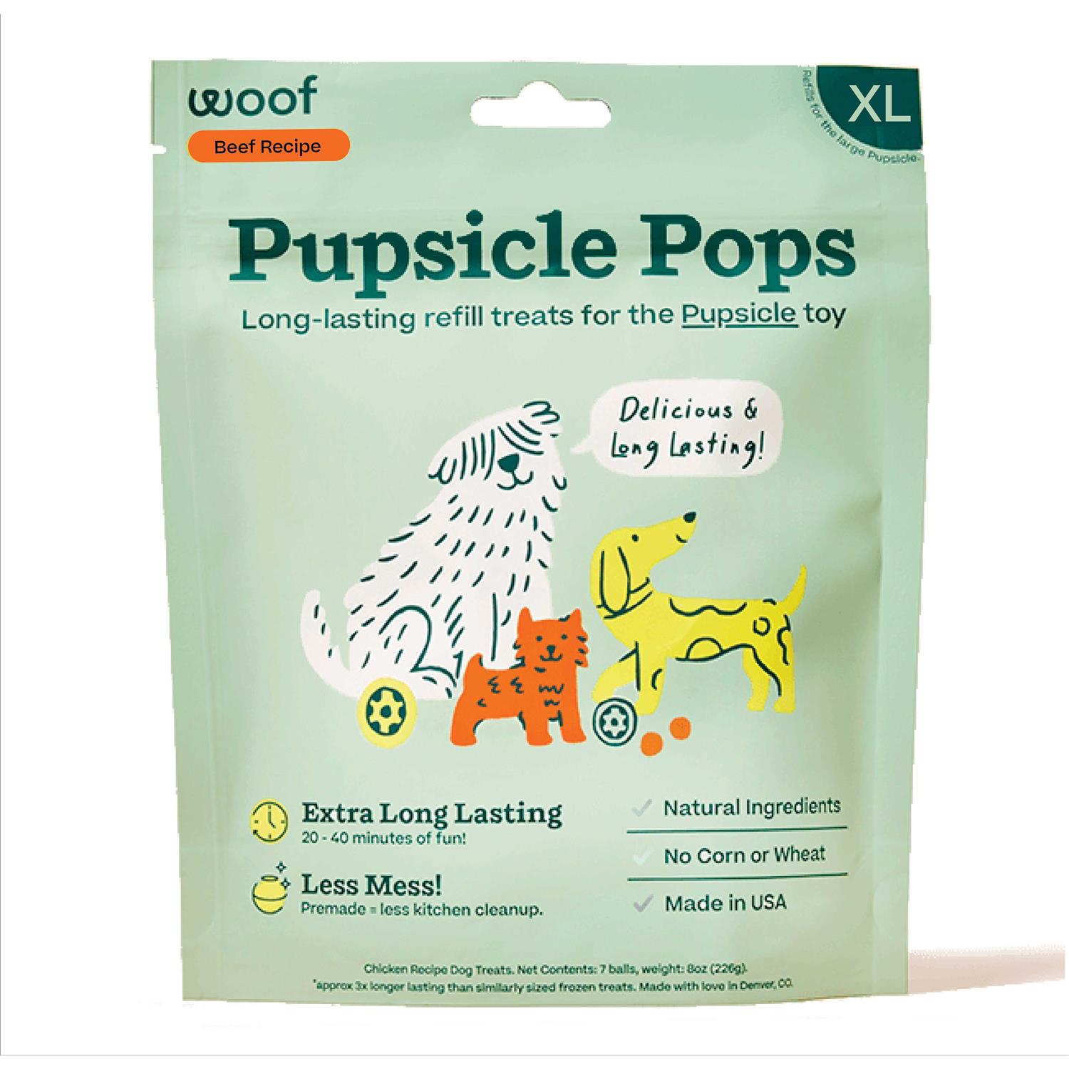 Pupsicle Pops Beef - Pet Supplies online store