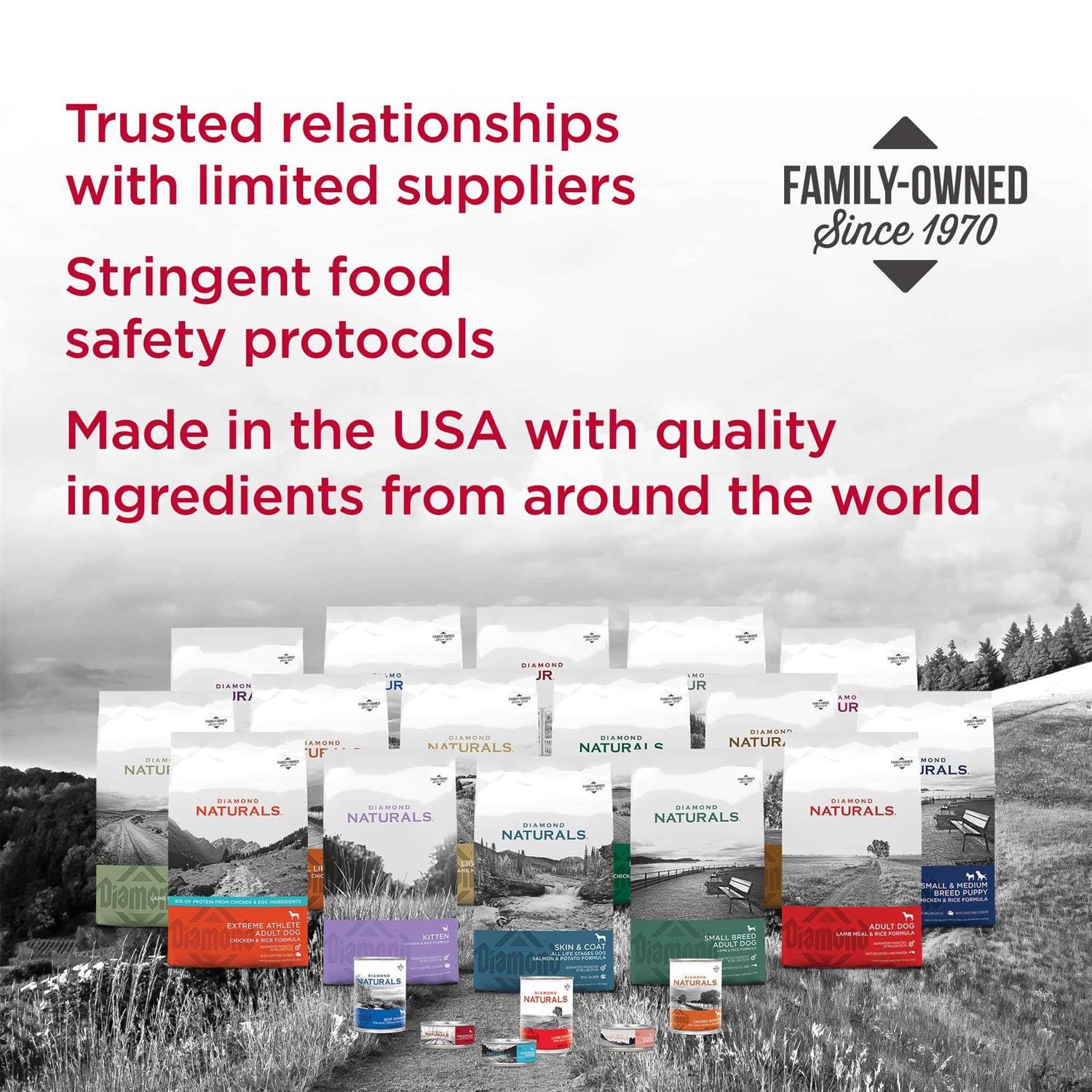 Diamond Naturals Lamb Meal & Rice Adult Dog Food - Pet Supplies online store