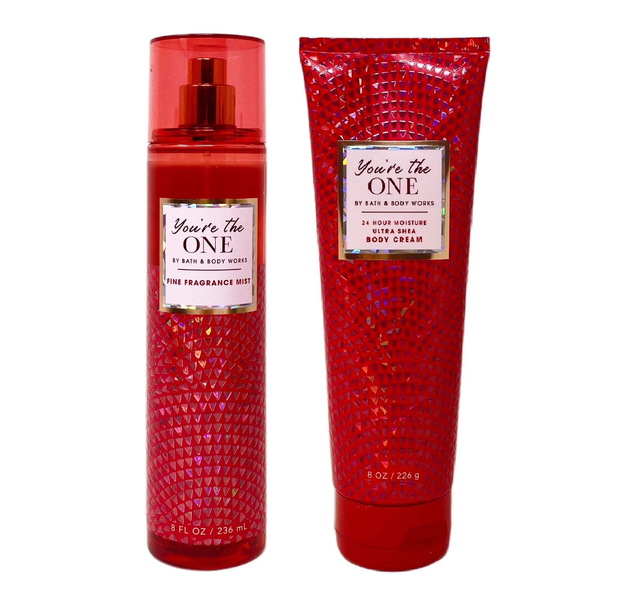 Bath and Body Works You're The One Deluxe Duo Gift Set - Fragrance Mist and Body Cream - Full Size