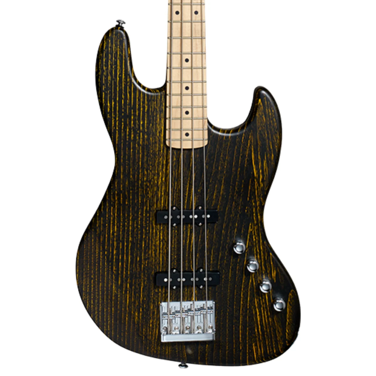 Michael Kelly Element 4OP Bass Guitar (Trans Yellow)