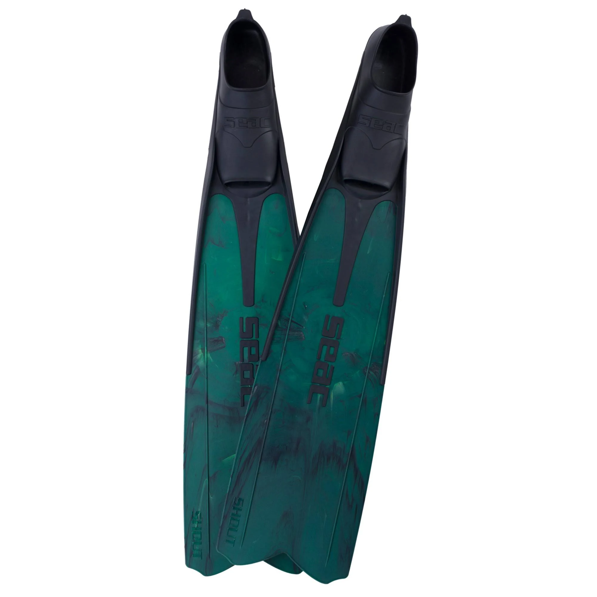 Seac Shout Fins for Freediving and Spearfishing Grey Camo / 39/40