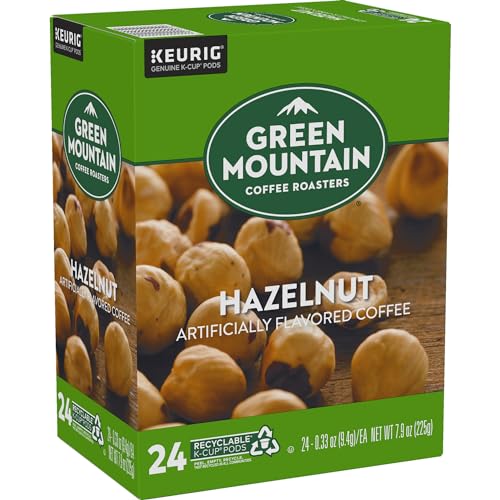 Green Mountain Coffee Roasters Hazelnut Coffee, Keurig Single-Serve K-Cup pods, Light Roast, 96 Count