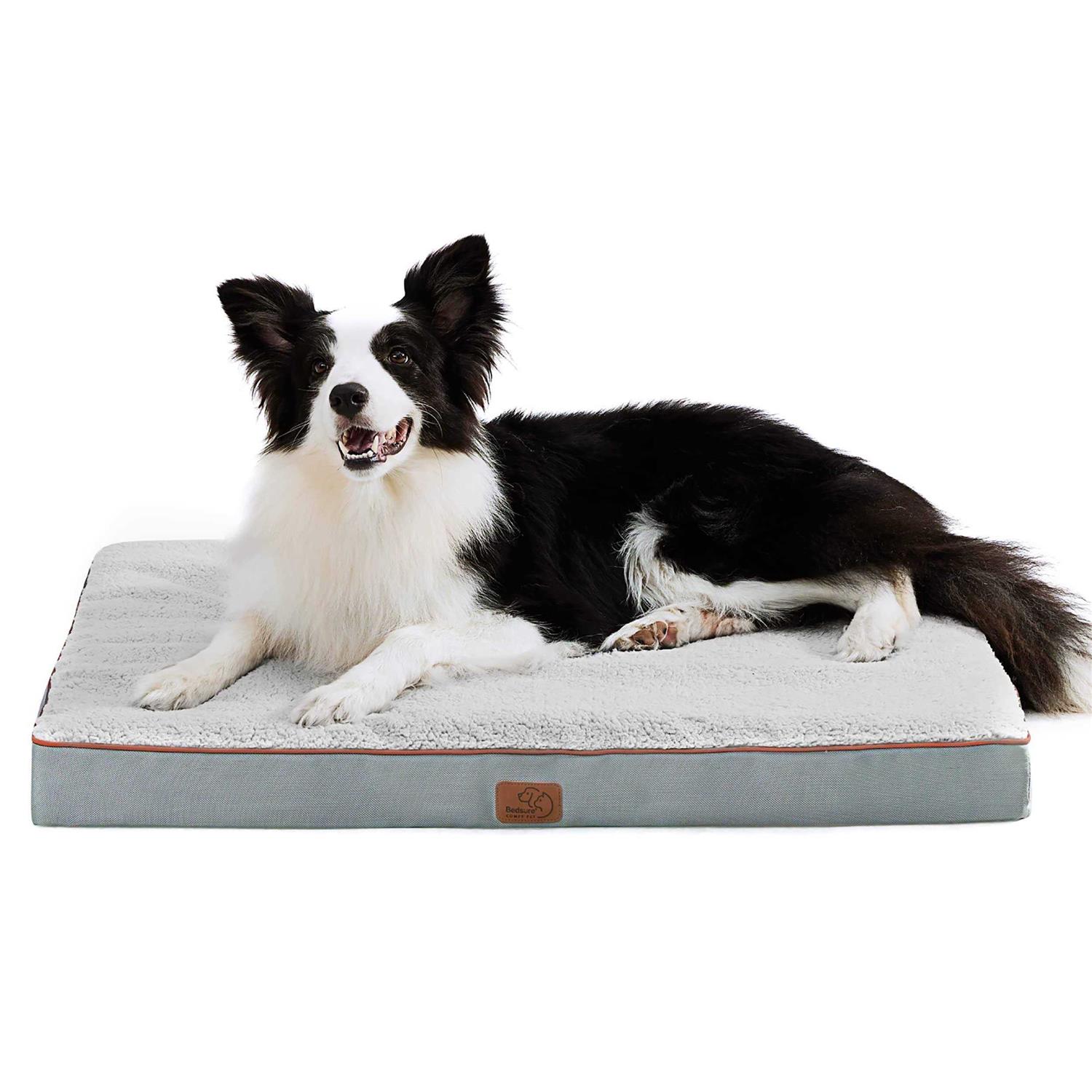 Bedsure Dog Bed for Large Dogs Orthopedic Waterproof Dog Beds with Removable Washable Cover - Pet Supplies online store