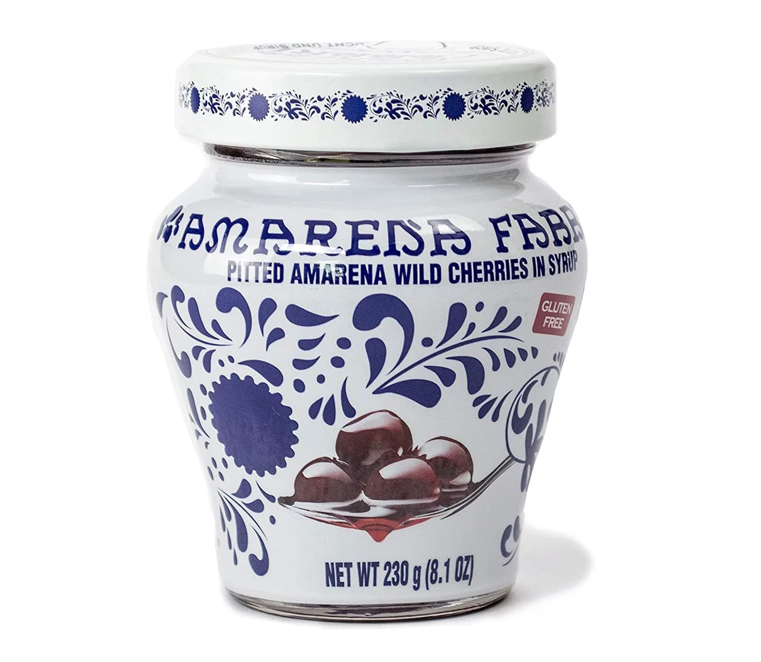 Amarena Fabbri Wild Cherries in Heavy Syrup - 230g