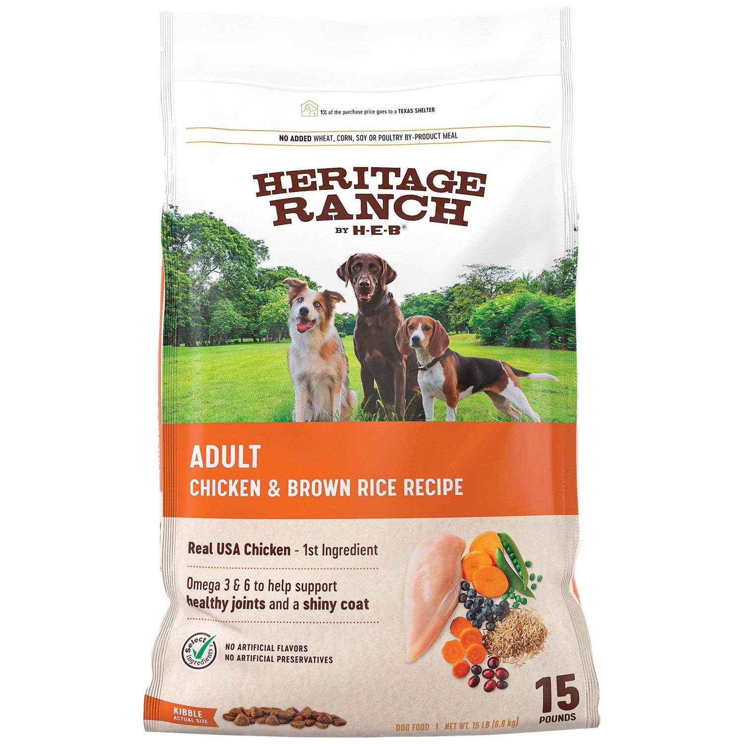 H-E-B Heritage Ranch Grain Free Dry Dog Food - Pet Supplies online store