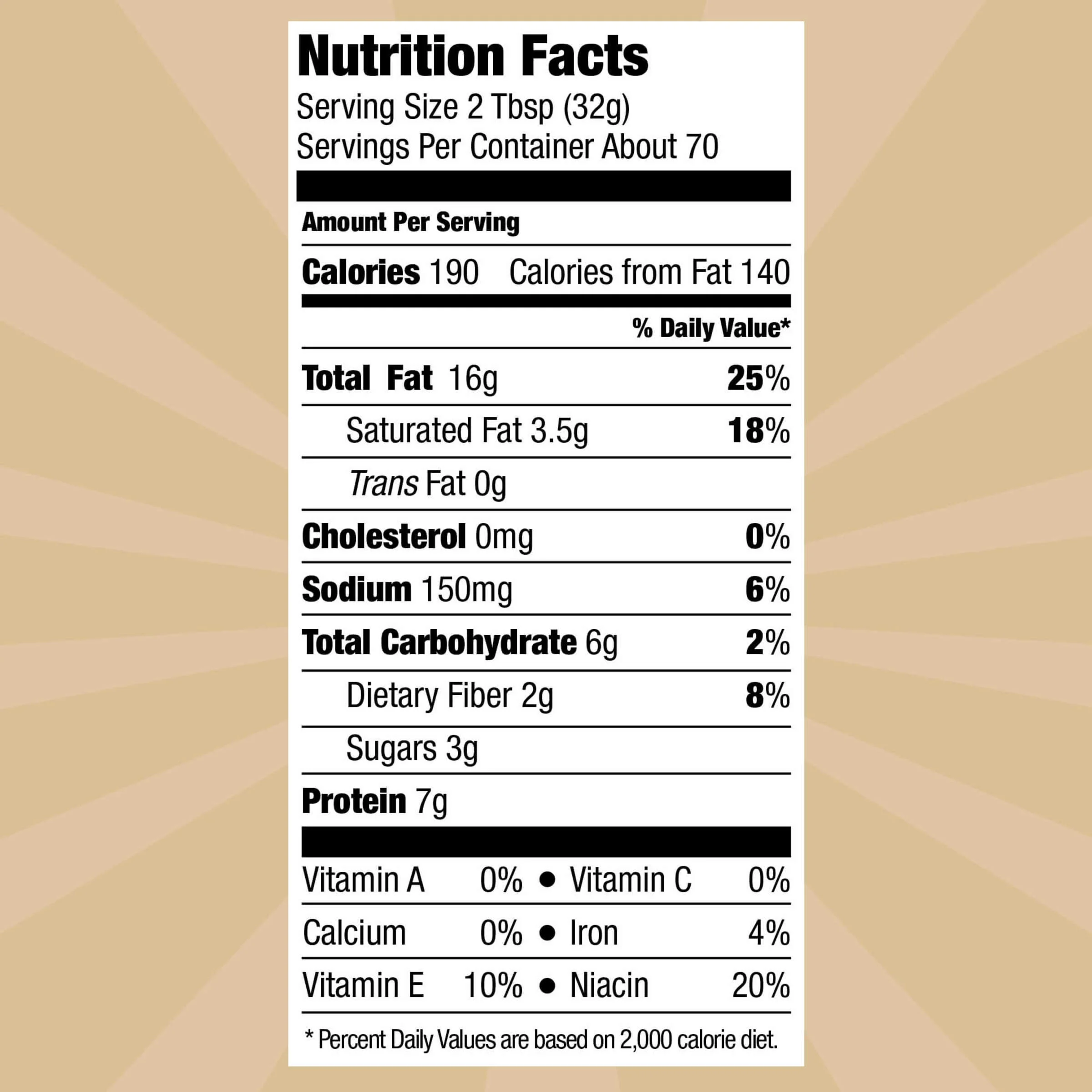 SKIPPY Natural Creamy Peanut Butter Spread, 7 g Protein Per Serving, 40 oz Plastic Jar Twin Pack