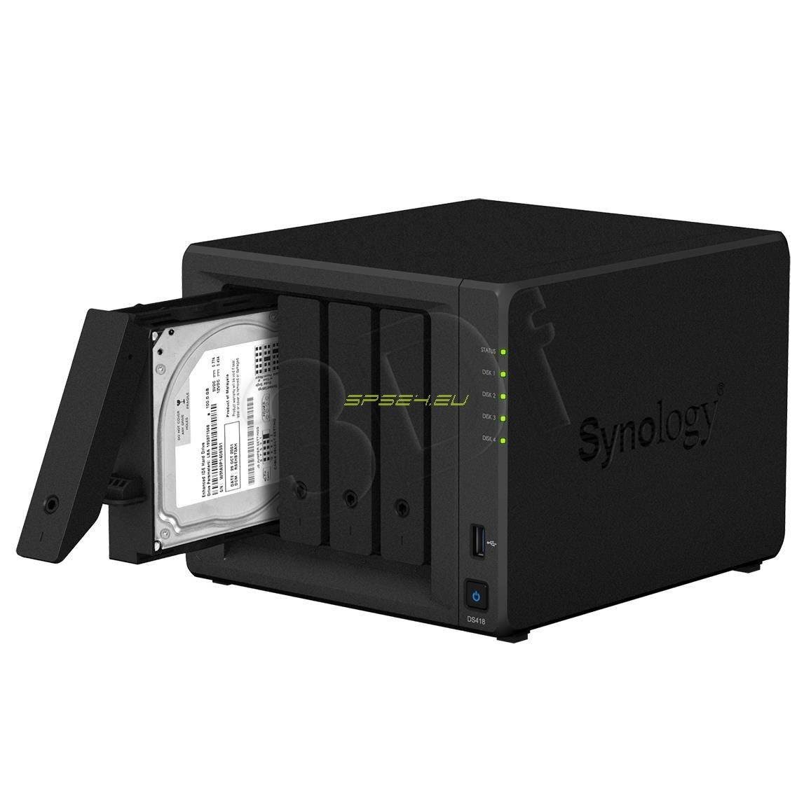 Synology DS418 4-Bay NAS-case Hardware/Electronic