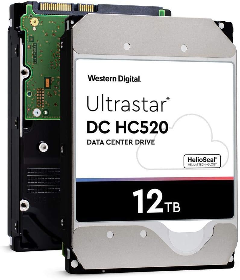 HGST Ultrastar He10 | HUH721010ALE600 (0F27452) | Power Disable | 10TB SATA 6.0Gb/s 7200 RPM 256MB Cache 3.5in HDD | 512e | Enterprise Hard Drive (Renewed)