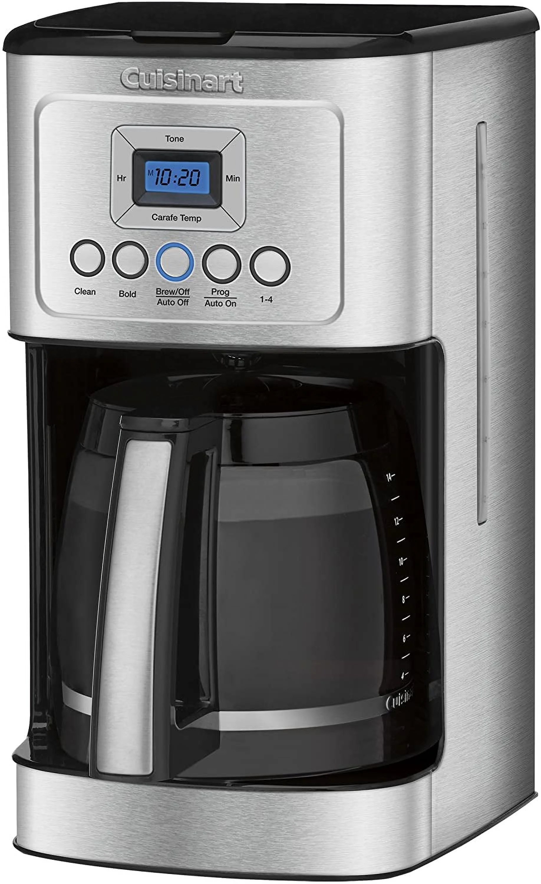 Cuisinart Perfectemp™ 14 Cup Programmable Coffeemaker, Silver