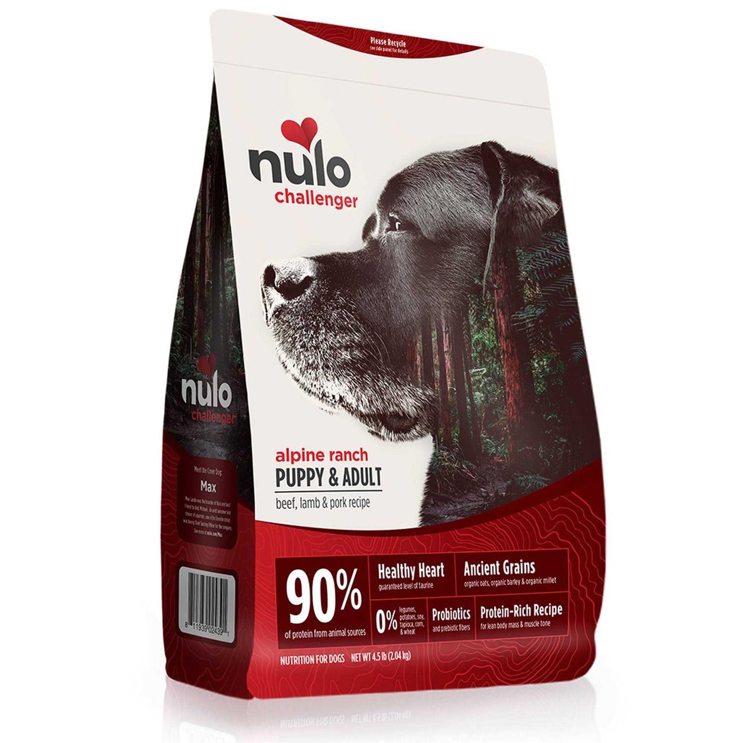 Nulo Challenger Alpine Ranch Beef Lamb & Pork Dry Puppy Food - Pet Supplies online store