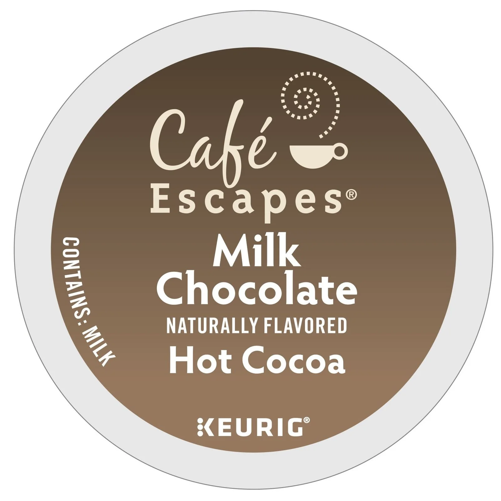Milk Chocolate Hot Cocoa, K-Cup Pod, 72 Count