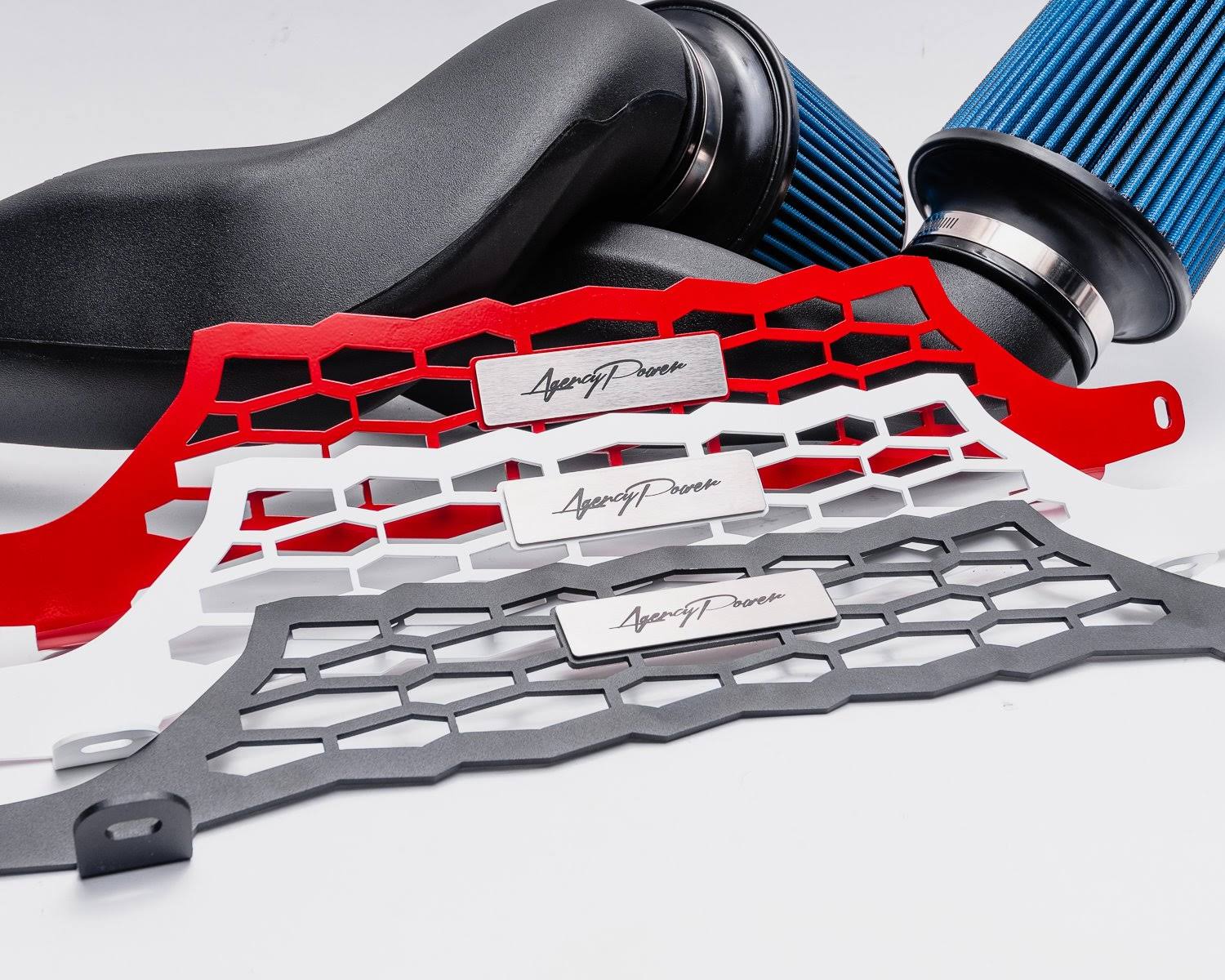 Agency Power AP-RS1-110-RD High Flow Air Intake Kit Polaris RZR RS1 | Red Cross Brace
