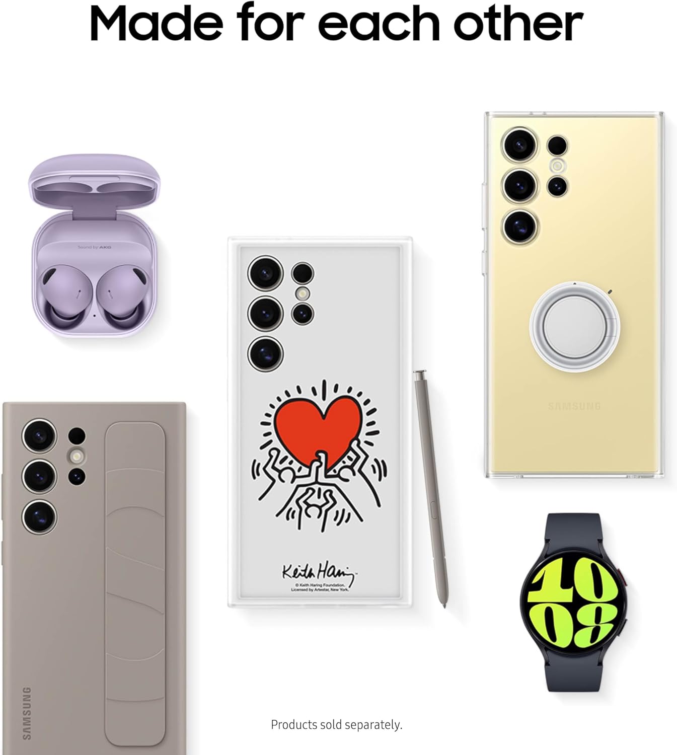 SAMSUNG Galaxy S24 Ultra Cell Phone, 256GB AI Smartphone, Unlocked Android, 50MP Zoom Camera, Long Battery Life, S Pen, US Version, 2024, Titanium Yellow (Renewed)