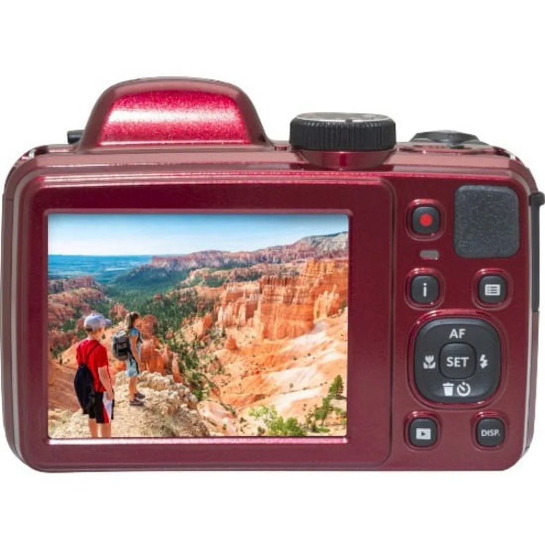 Kodak PIXPRO AZ405 20.7 Megapixel Compact Camera, Red