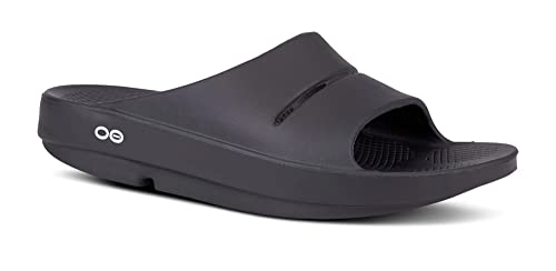 OOFOS OOahh Slide - Lightweight Recovery Footwear - Reduces Stress on Feet, Joints & Back - Machine Washable