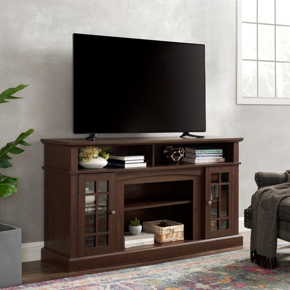 Tv Stand Corner Television Cabinet for Up to 65