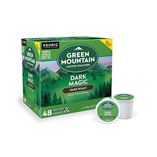 Green Mountain Coffee Roasters Dark Magic Keurig Single-Serve K-Cup Pods, Dark Roast Coffee, 72 Count