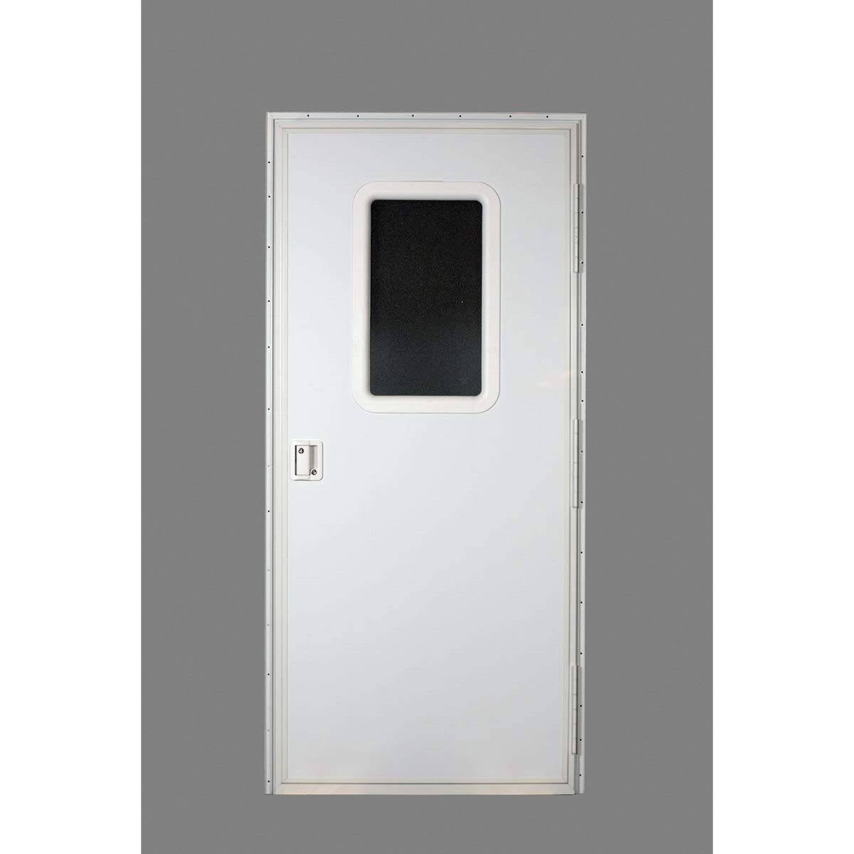 AP Products 015-217721 RV Square Entrance Door - 32 inch x 72 inch, Polar White