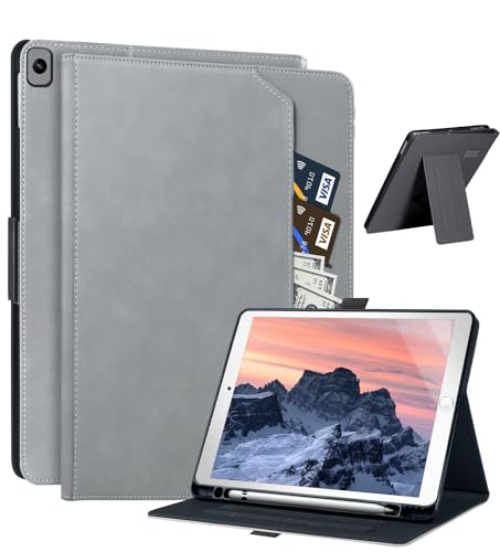 Case for iPad 10.2 Inch 9th/8th/7th Generation, iPad 10.5 Inch Air/Pro 3rd with Pencil Holder, Auto Wake/Sleep, Protective Folio Stand Cover for Apple iPad 9/8/7 Gen, iPad 10.5