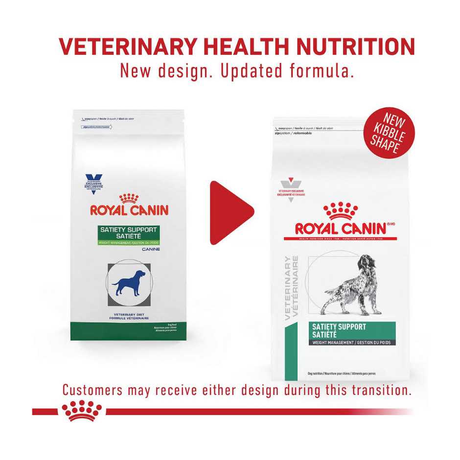 Royal Canin Veterinary Diet Satiety Support Dry Dog Food - Pet Supplies online store