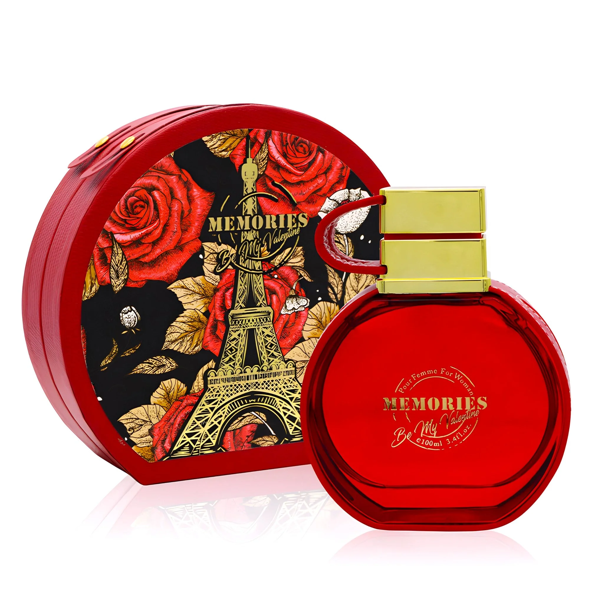 Memories, Be my Valentine Perfume by Emper - Luxury & Authentic Eau De Parfum  for Women 3.4fl. oz. 100ml