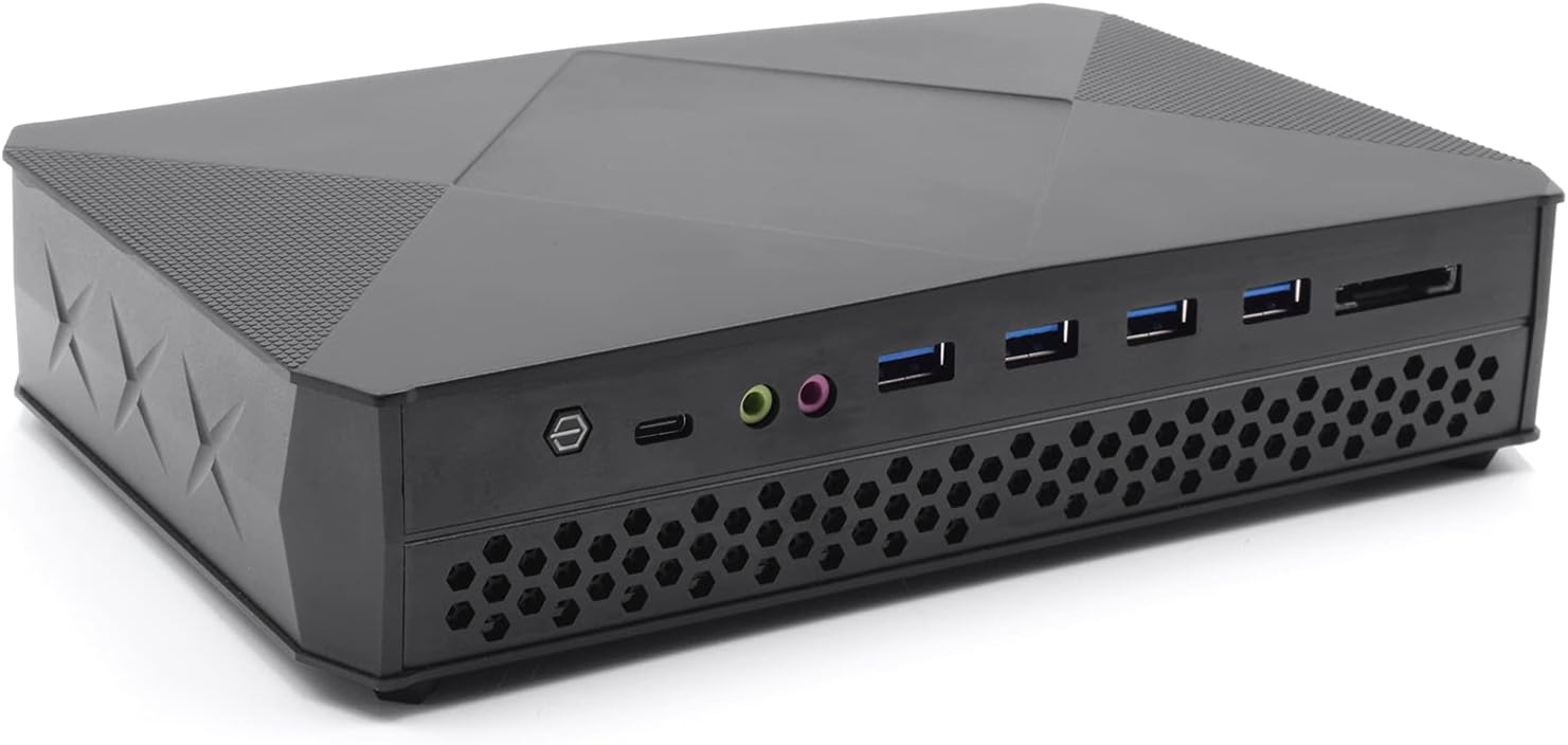 HISTTON Gaming Mini PC Windows 11, AMD Ryzen 7 3700U 32GB RAM 1TB NVME SSD, Support SATA3.0 for 2.5 inch HDD/SSD,HDMI & DP Dual Output/TPC/Dual Wi-Fi/BT 4.2/4K/TPM 2.0, Mini Desktop Computer