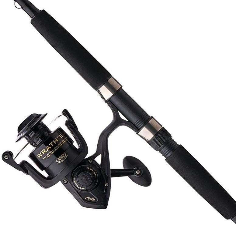 PENN Wrath II Spinning Reel and Fishing Rod Combo
