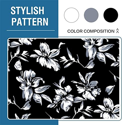 Printed Couch Cover for 3 Cushion Couch - Floral Pattern Sofa Cover with Separate Cushion Cover, 4 Pieces Stretch Sofa Slipcover Washable Furniture Protector (Color : Aqua)