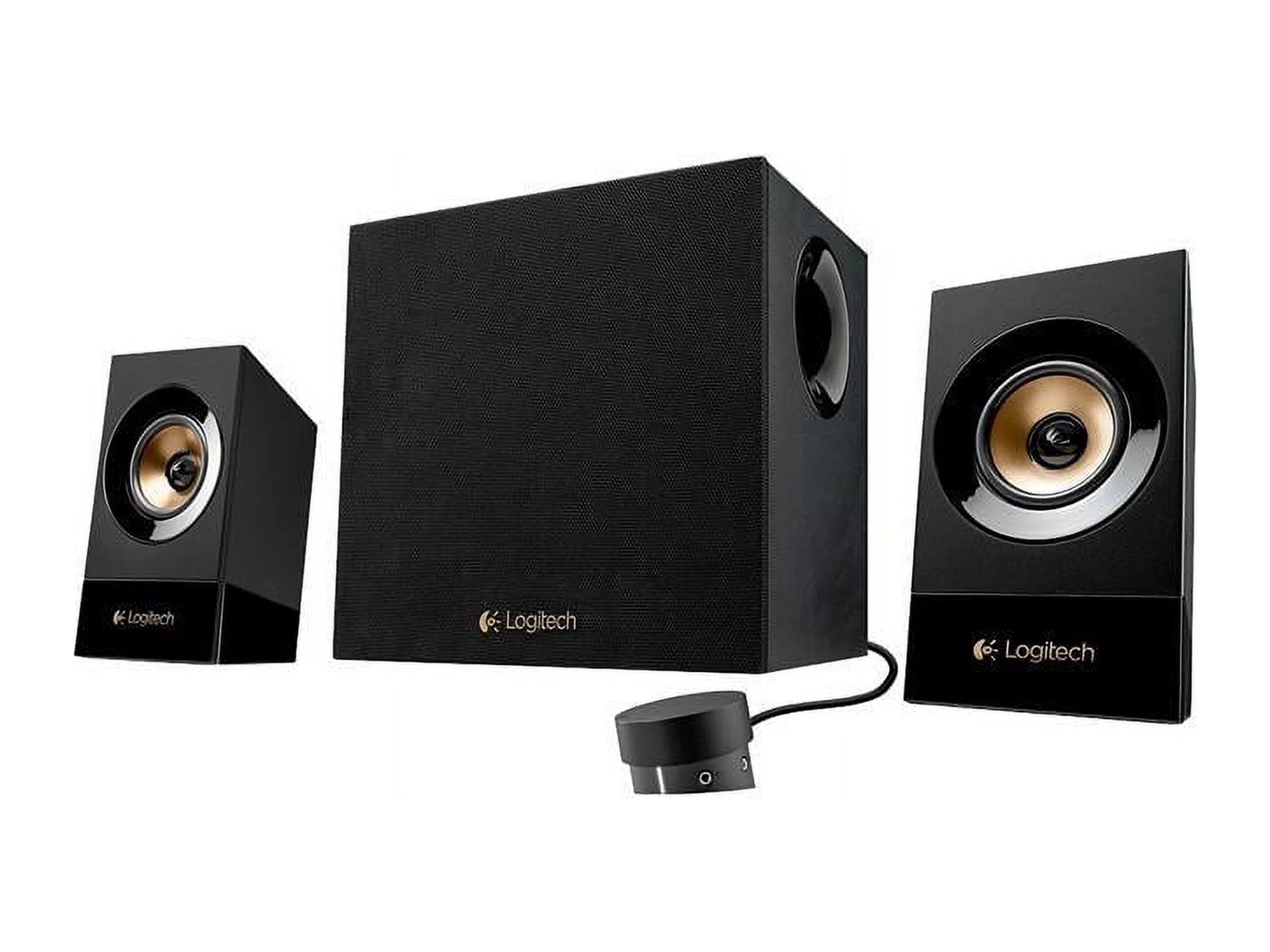 Logitech Z533 2.1 Multimedia Speaker System with Subwoofer, Powerful Sound, Booming Bass, 3.5mm Audio and RCA Inputs, PC/PS/Xbox/TV/Smartphone/Tablet/