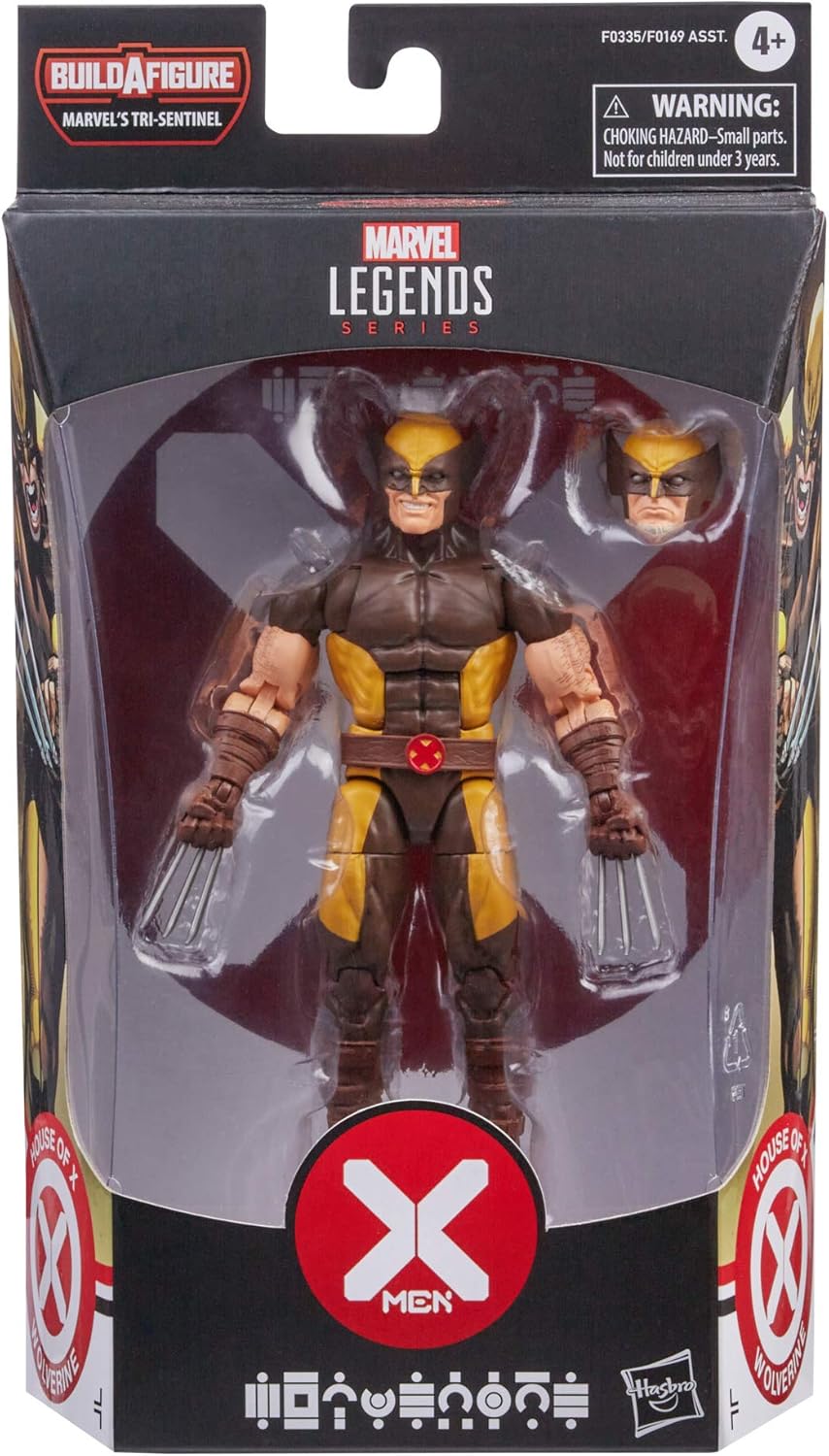 Marvel Hasbro Legends Series X-Men 6-inch Collectible Wolverine Action Figure Toy, Premium Detail and Accessory, Ages 4 and Up