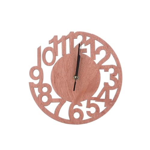 Wall Mounted Clock Simple Living Room Restaurant Wall Clock Digital Creative Carving Home Wall Clock Bedroom Wall Clock Wall Clock for Bedroom