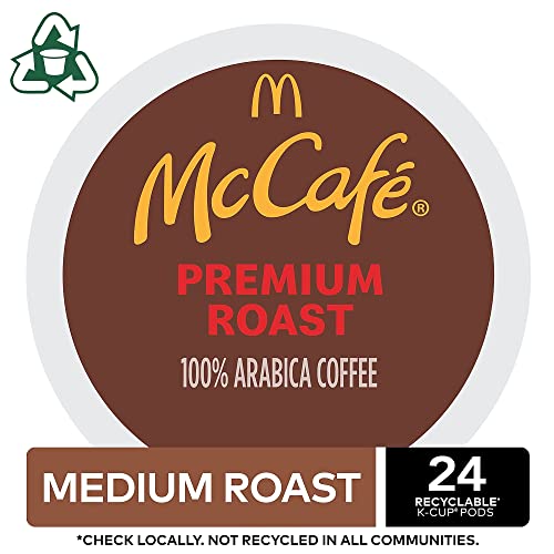 McCafe Premium Roast Coffee, Keurig Single Serve K-Cup Pods, Medium Roast, 96 Count