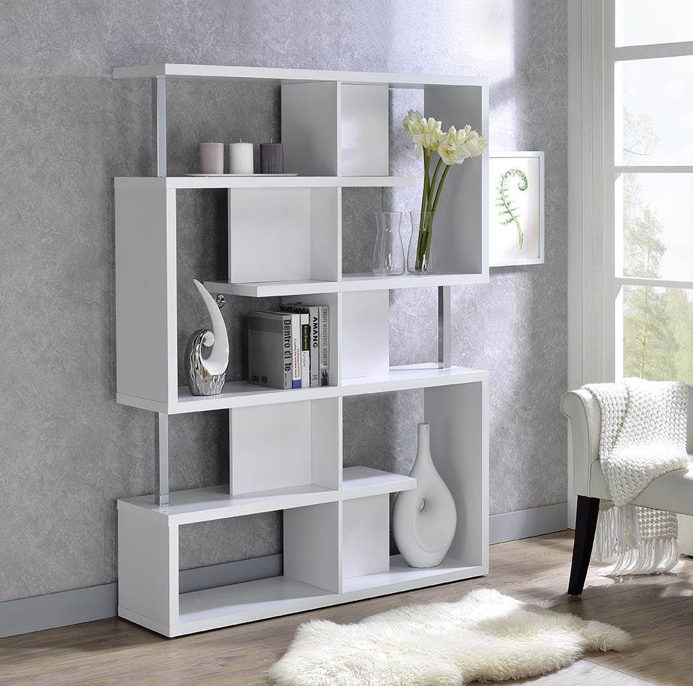 Oleisa Bookshelf, White - Myco OL105