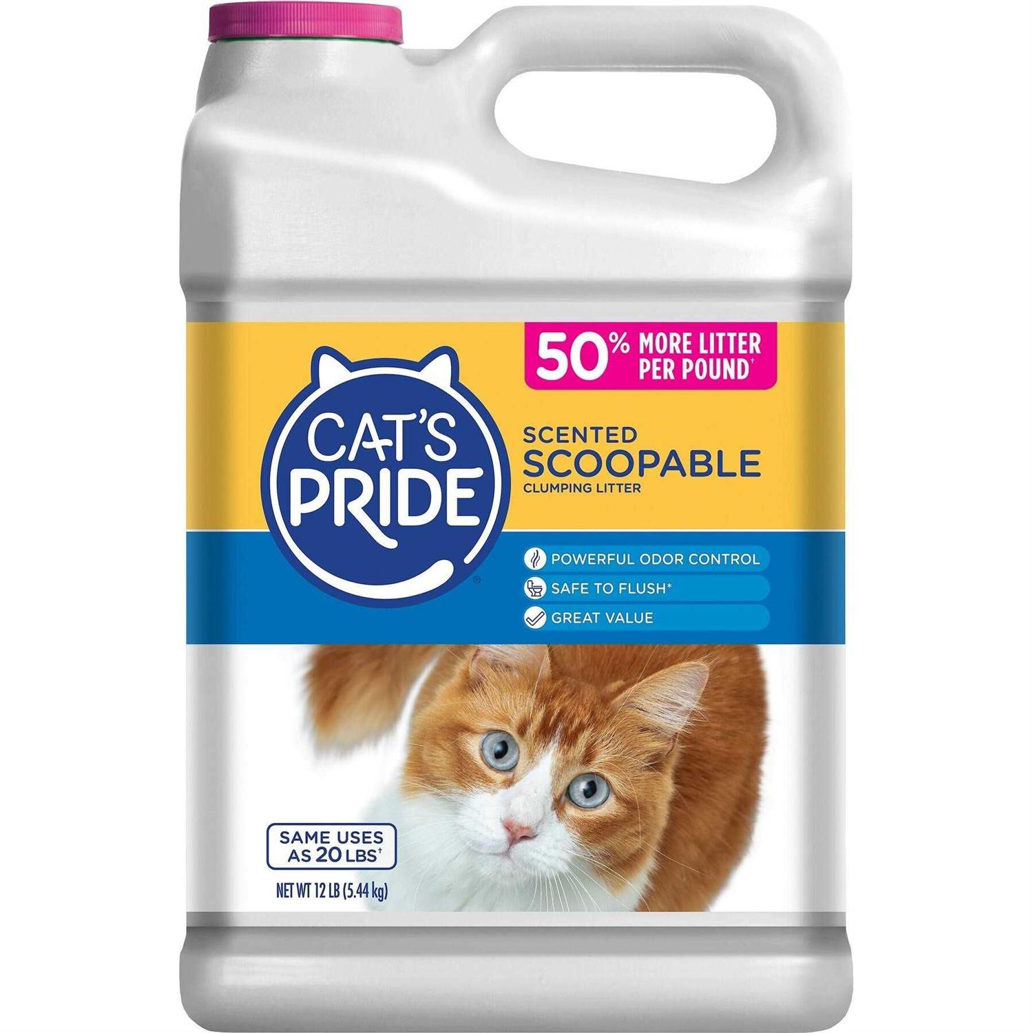 Cats Pride Scoopable Scented Lightweight Clumping Cat Litter - Pet Supplies online store