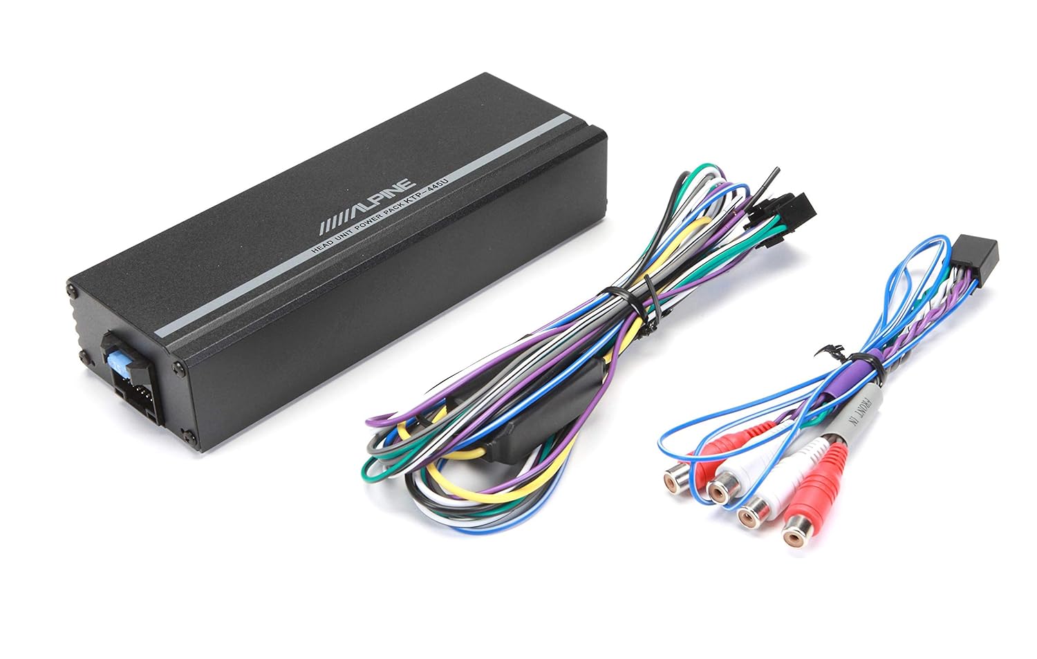 Alpine KTP-445U Power Pack Compact 4-Channel car Amplifier 45 watts RMS X 4 Bundle