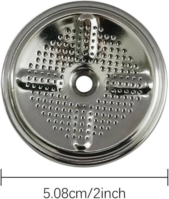 Pack Of 2 Round Coffee Machine Handle Filter Coffee Filter Disc Replacement Coffee Filter Basket For Coffee Machines Stainless Steel Coffee Filter Basket